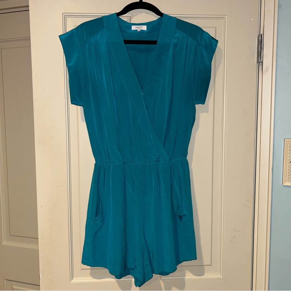 Aritzia Babaton Silk Romper